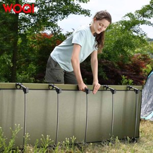 WOQI <span class=keywords><strong>Lit</strong></span> pliant portable Design moderne avec cadre en métal Compact Pratique pour les voyages en plein air Randonnée Alpinisme Camping - Product Image 6