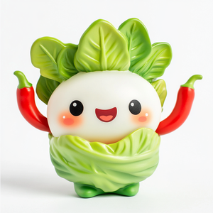 Personnalisable Oem Pvc Vinyl Art Cartoon Anime Figure 3D Toy Vinyl Sofubi Toys Action Figure - Product Image 3