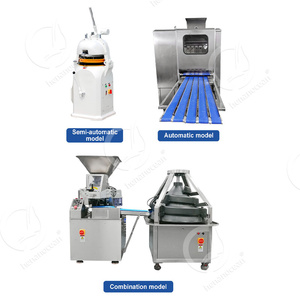 เครื่องตัดแป้งขนมปังแบบกึ่งอัตโนมัติเครื่องแบ่งแป้งครัวซองต์แบบกึ่งอัตโนมัติสำหรับอุตสาหกรรมมหาสมุทร - Product Image 3