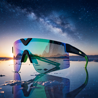 Lunettes de soleil sportives semi-cerclées TR90 personnalisées avec logo OEM/ODM pour le cyclisme et la course à pied, polarisées, miroir, photochromiques, pour le vélo