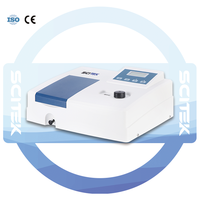 Espectrofotómetro UV-Vis de Microvolumen y Fluorómetro de la Serie UV-FL Nano Core de SCITEK, Detector Fluorescente de Fotodiodo para Laboratorio