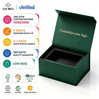 Boîte cadeau en papier magnétique en carton de haute qualité personnalisée, boîte à parfum haut de gamme avec logo