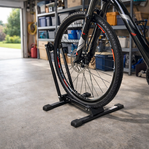 Supporto Pieghevole Portatile per Bicicletta - <span class=keywords><strong>Cavalletto</strong></span> da Parcheggio con Montaggio Anteriore e Posteriore per MTB e Bici da Strada - Product Image 6
