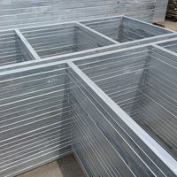 Soudure de tuyaux galvanisés, découpe laser de pièces de tuyauterie, support métallique robuste, capacité de charge de 500 kg, sur mesure