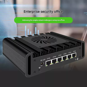 BKHD Core Ultra 7 165H มินิพีซีอุตสาหกรรม 6 พอร์ต LAN 2.5G  DDR5 Intel I226V อุปกรณ์เครือข่าย Edge AI - Product Image 4