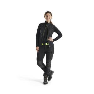 BLAKLADER - 385125169933L Gilet Softshell Femme Noir/Jaune-EAN 7330509647660 VESTES DE TRAVAIL VESTES D'ÉTÉ SOFTSHELL - Product Image 3