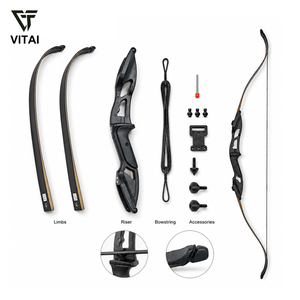 <span class=keywords><strong>Arc</strong></span> Recurve Démontable en Gros 30-50lbs pour Entraînement en Club et Sports <span class=keywords><strong>de</strong></span> Plein Air - Product Image 2