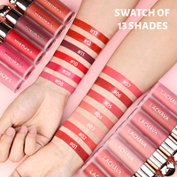Fard à joues organique à haute pigmentation imperméable à l'eau avec logo personnalisé OEM/ODM fard à joues liquide rose longue durée sans cruauté