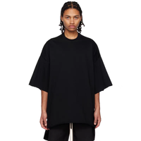 Fabricants de vêtements de style Y2K pur coton col rond cinq points horrible lot de sirop contre la toux T-shirts de détresse des jeunes