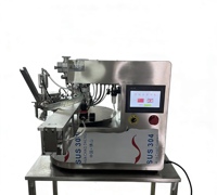 Machine de remplissage et de bouchage de sachets à pompe à engrenages à tête unique pour liquides, boissons, sauces, jus ou produits chimiques quotidiens