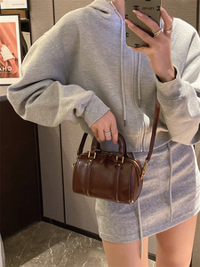 Nouveau <span class=keywords><strong>Sac</strong></span> Cylindrique <span class=keywords><strong>de</strong></span> <span class=keywords><strong>Luxe</strong></span> en Cuir Souple Rétro pour <span class=keywords><strong>Femme</strong></span> 2026 – <span class=keywords><strong>Sac</strong></span> à Main et <span class=keywords><strong>Sac</strong></span> Bandoulière - Product Image 2