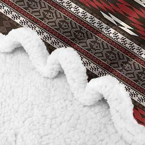 Manta de franela de tiro 200x230cm Manta <span class=keywords><strong>azteca</strong></span> de impresión personalizada - Product Image 3