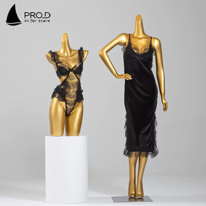 Présentoir de <span class=keywords><strong>mannequin</strong></span> de sous-vêtements Pro D Golden pour soutiens-gorge et culottes pour femmes - Product Image 5