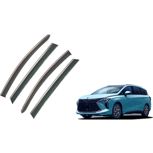 Injection Window Visors Rain Guards for Dongfeng Fengxing Yachts 2022 | Side Window Deflectors Custom Fit Auto Accessories - Product Image 1