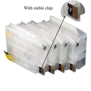 Supercolor 933 932 <b>Refill</b> <b>Ink</b> Cartridge With Auto Reset Chip for HP Officejet 7510 7110 6600 H711a 6100 6700 7610 Printer - Product Image 2