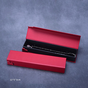 Red <b>Jewelry</b> <b>Storage</b> Box Fashionable Luxury <b>Jewelry</b> Organizer Box Customized Gift Box - Product Image 4