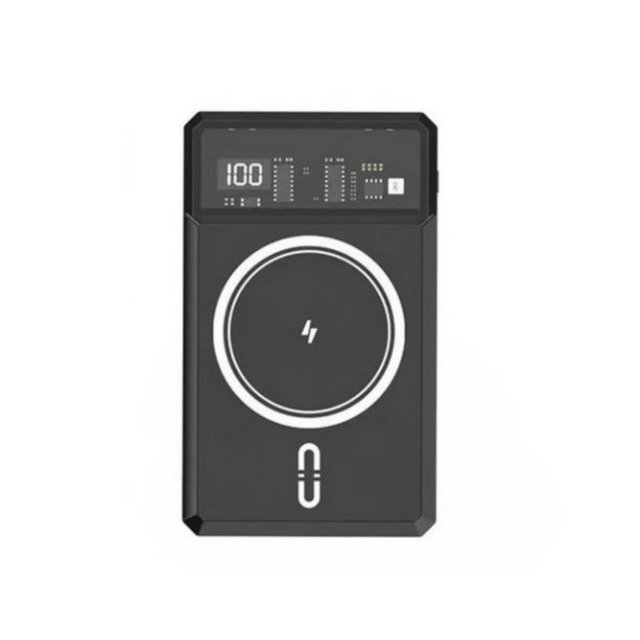 Trending New Products 10000mAh Magnetic Power Bank 15W Wireless Charger Build-in 3 in 1 USB Cable Powerbank for Mobile Phone