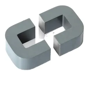 高周波アモルファスシリコン鋼長方形シリーズ磁気スプリットC変圧器鉄心