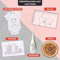 Haute qualité A3 A4 8.5x11 papier transfert thermique foncé personnalisable transfert jet d'encre pour impression textile cadeau tasse personnalisé