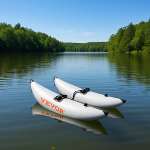 Estabilizadores Inflables Vevor para Botes Auxiliares 2 Piezas PVC para Kayak, Pesca, Uso en Lagos y Ríos - Product Image 2