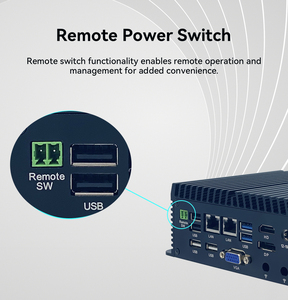 Thin Client PC máy tính intel alderlake N95 N97 N100 N150 2lan DDR4 16GB 4com Máy tính để bàn router x86 không quạt công nghiệp Nano Mini PC - Product Image 2