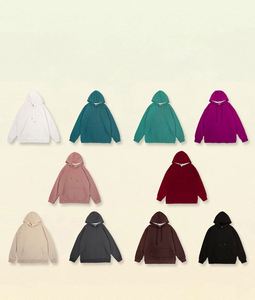 H5568 Automne Hiver Vente en gros Personnalisé 420 Gsm 100% Coton Polaire doublé en fourrure de renard argenté Sweats à capuche unisexe vierges - Product Image 4