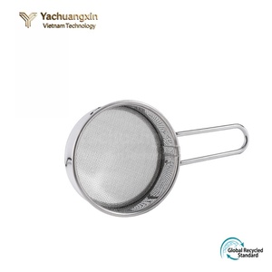 Stainless Steel Powder Sieve Handheld Baking Filter Screen For Sugar Cocoa <b>Flour</b> Camping Use - Product Image 4