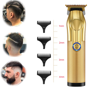 Cortadora de pelo profesional recargable de aluminio, máquina de cortar pelo profesional - Product Image 2