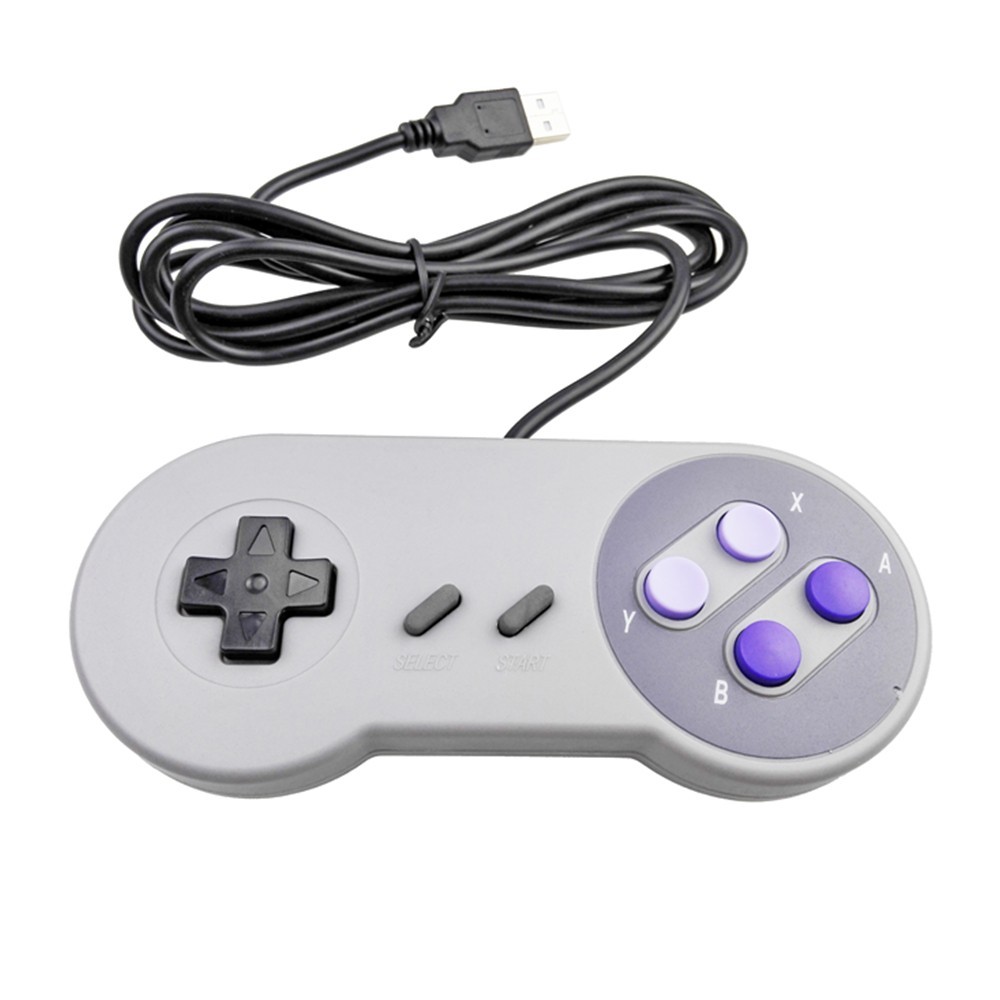 Classic <strong>USB</strong> Game <strong>Controller</strong> for Windows PC for Mac Gamepad for Retro <strong>SNES</strong>