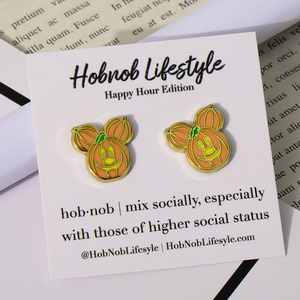 Nhà Sản Xuất Tùy Chỉnh Kim Loại Hợp Kim Cứng Men Bông Tai Với Giá Cả Cạnh Tranh Cho Quà Tặng Khuyến Mãi Vòng Tai Tùy Chỉnh Men <span class=keywords><strong>Pin</strong></span> - Product Image 4