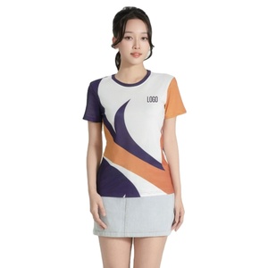 Vietnam Vente en gros O-Neck Hommes T-Shirt Logo personnalisé Impression Polyester T-shirt pour Hommes Femmes - Product Image 1