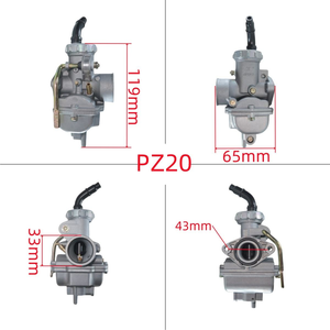 品牌 JingKe 50 70 90 100 110cc 20mm PZ20FA-1 Hon Da CRF50F CRF80F XR50R 四轮越野车卡丁车摩托车化油器 - Product Image 5