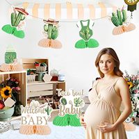 8 Centros de Mesa de Panal de Abeja con Diseño de Cactus para Baby Shower, Centros de Mesa de Suculentas para Fiesta Mexicana, Decoración para Fiesta Temática de Tacos