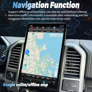 Autoradio Android 13 16,8 pouces 8+128 Go pour Ford F150 2015-2021, prend en charge le système d'origine, lecteur stéréo vertical, écran Carplay - Product Image 5