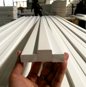 Legno personalizzato Whosale bianco pino Primed legno doppio Rabbet telaio porta - Product Image 2