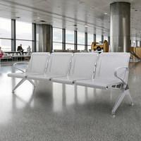 Banc d'hôpital de rangée publique d'aéroport de haute qualité de Leer-conception moderne en métal pour l'usage extérieur pour des chaises d'attente de centres commerciaux de halls d'écoles