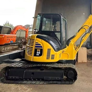 Mini-excavatrice Komatsu PC55MR d'occasion avec des performances excellentes, 99% neuve, prête à l'emploi (modèles Komatsu PC50MR, PC56, PC56-7) - Product Image 3