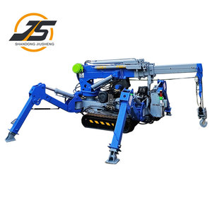 Microgrúa de reparación de <span class=keywords><strong>emergencia</strong></span> eléctrica para caminar con vía de goma hidráulica operada manualmente y a distancia - Product Image 4