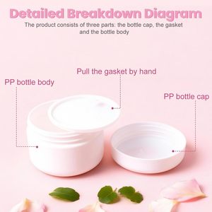 Vente en gros de pots en plastique de 50 g et 100 g, pots d'échantillons cosmétiques, flacons cosmétiques - Product Image 6
