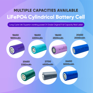 26650圆柱形锂离子电池3500mAh磷酸铁锂充电电池全容量A级长循环高安全性厂家直销 - Product Image 2