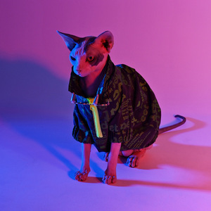 Ropa para mascotas, chaqueta de exterior siamesa alemana esfinge reflectante de lujo, ropa para mascotas, ropa para perros pequeños, gatos, cachorros, ropa para cachorros grandes - Product Image 5