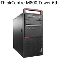 PC Desktop Barebone Tower ThinkCentre M800 Generasi ke-6, Bersih Tanpa Goresan, Grade A, Teruji Fungsional dan Beroperasi