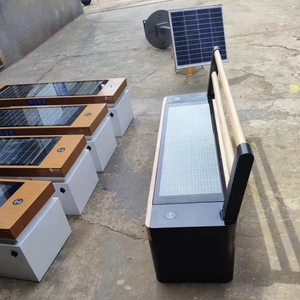 Banc de charge solaire sans fil Port d'amusement pour parcs à thème Siège intelligent multifonctionnel extérieur - Product Image 4