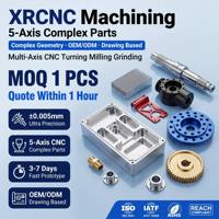 Servicios de Mecanizado CNC Personalizados OEM |   Piezas Metálicas de Torneado y Fresado de Precisión de 5 Ejes |   Aluminio Anodizado ±0.005mm MOQ 1