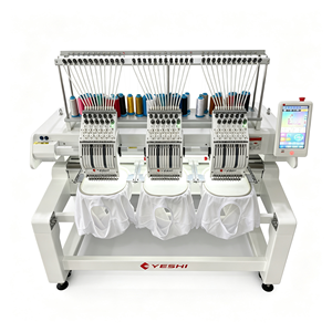 Machine à broder 12 aiguilles, six têtes, fonction d'arrêt automatique pour l'usine de production de robes brodées <span class=keywords><strong>Jordan</strong></span>. - Product Image 1