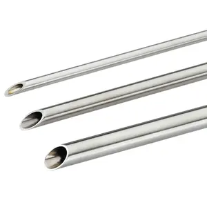 304 316l Bright Annealed Tube Capillary Tube Seamless Needle Tube Stainless Steel Bright Surface for Medical Injection