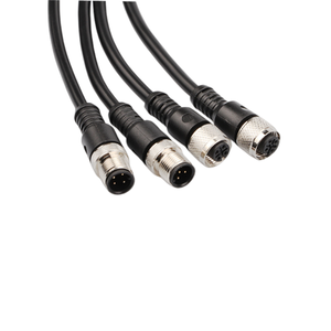 Водонепроницаемый разъем M12, 17-контактный авиационный разъем, от 2 до 17 контактов, для передачи данных, штекер-розетка - Product Image 5