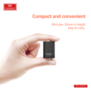 Earldom Mini 2,0 USB C Hub Lector de tarjetas USB con ranura para tarjeta TF Admite hasta 128GB de memoria Salida de CC para computadora - Product Image 3