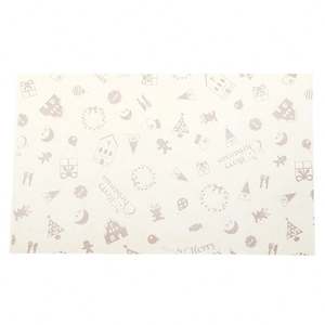 Papel Kraft Antigrasa Desechable de Grado Alimenticio con Logotipo Personalizado Impreso - Doble Cara para Panadería, Hamburguesas, Donas, Galletas, Pan - Product Image 1