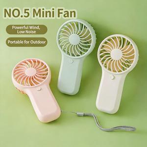 Ventilador de Mano Personal Portátil al por Mayor, Funciona con Batería, Regalo de Verano para Viajes al Aire Libre en Auto o RV, Pequeño Ventilador de Mano de Plástico - Product Image 4
